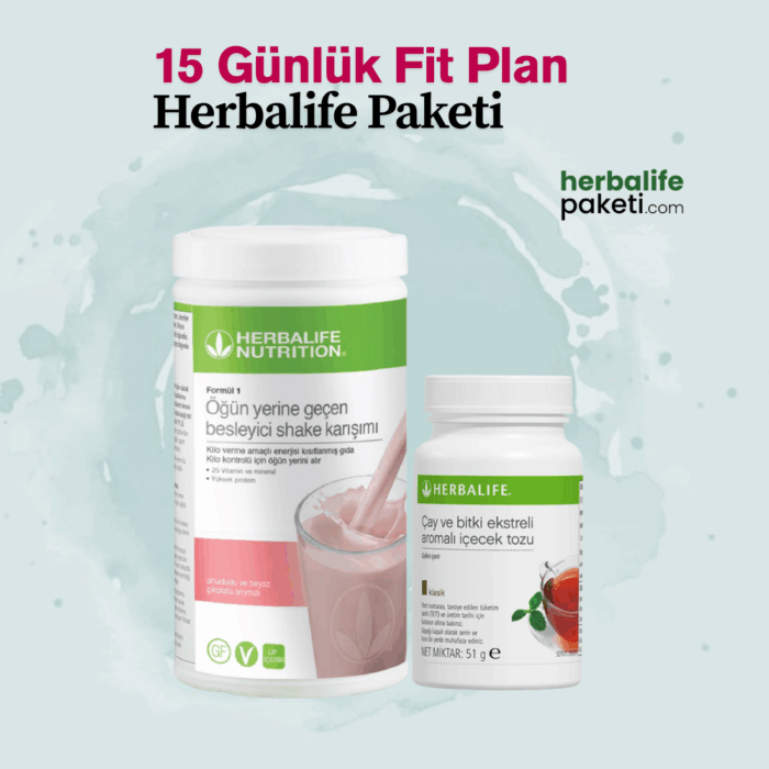 15 Günlük Fit Plan Herbalife Seti