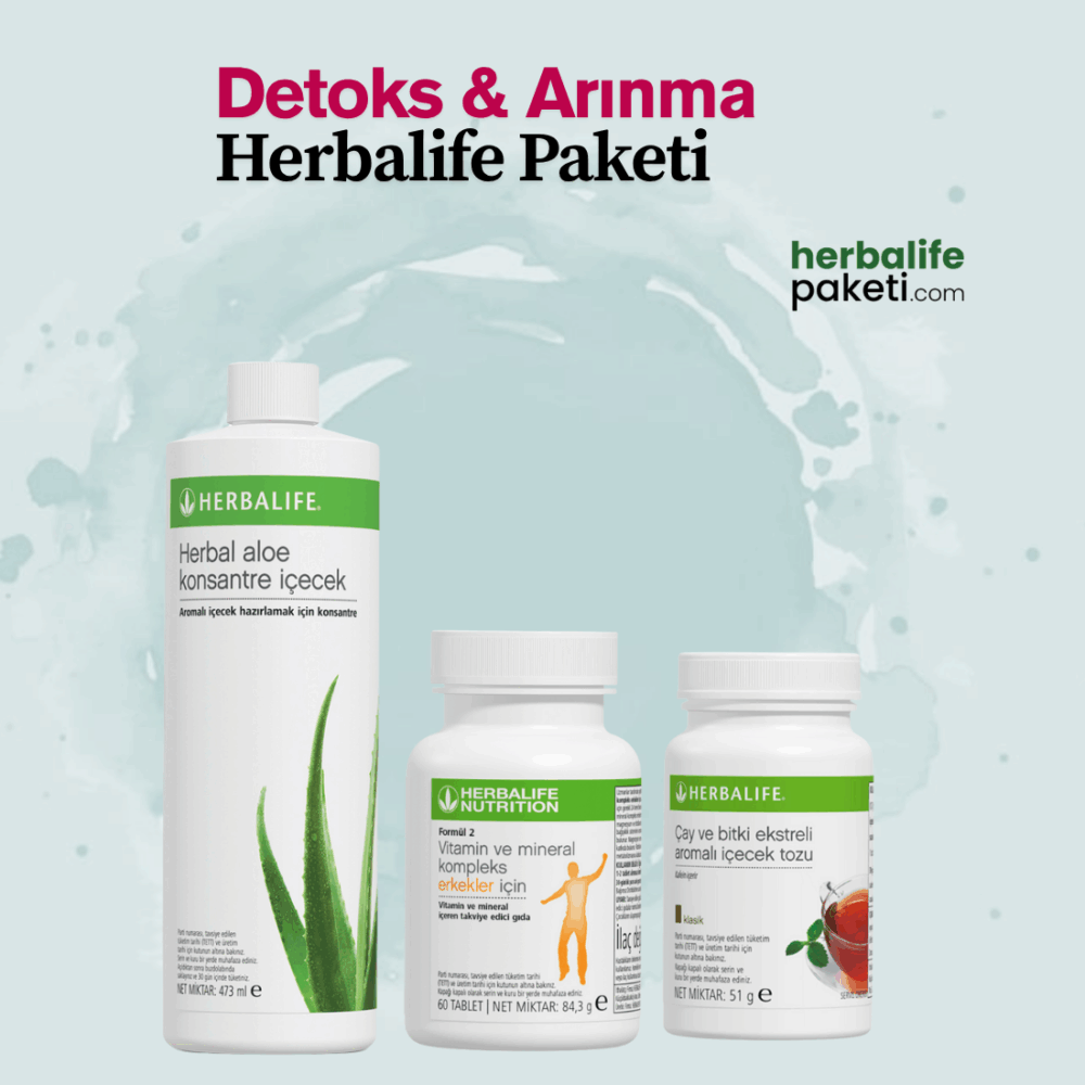 Detoks & Arınma Herbalife Seti - Görsel 2