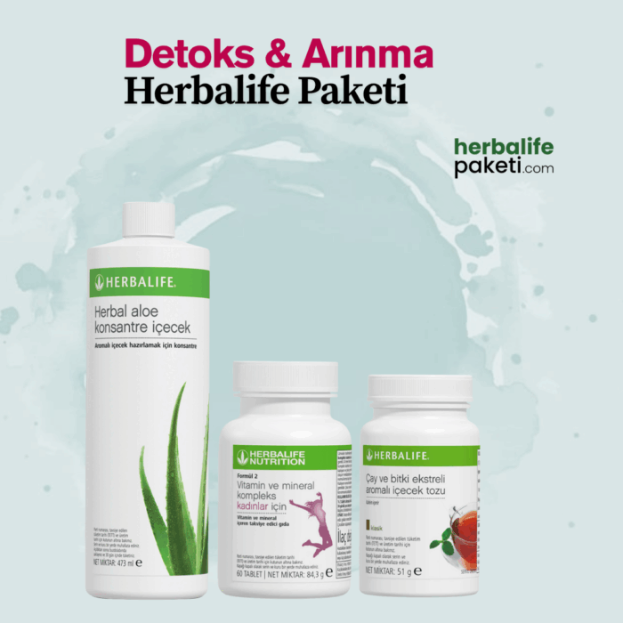 Detoks & Arınma Herbalife Seti