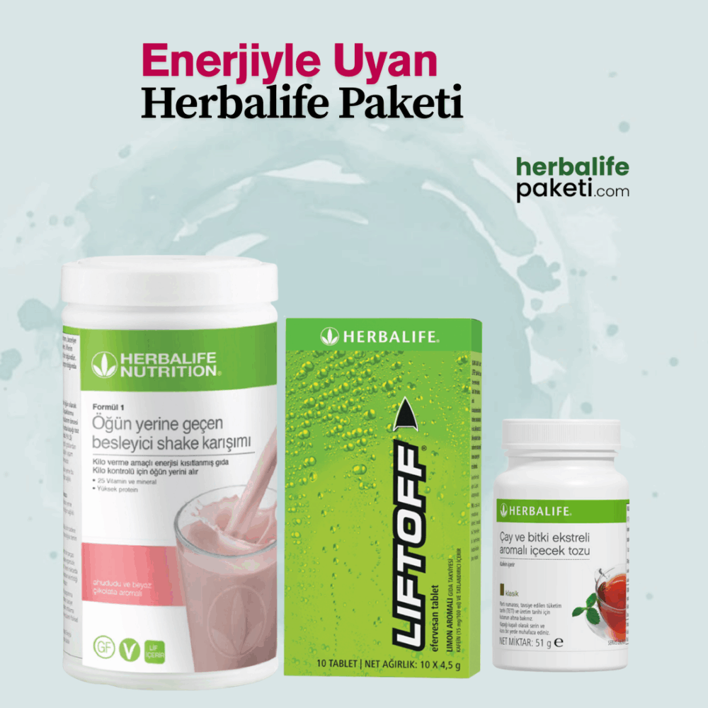Enerjiyle Uyan Herbalife Seti