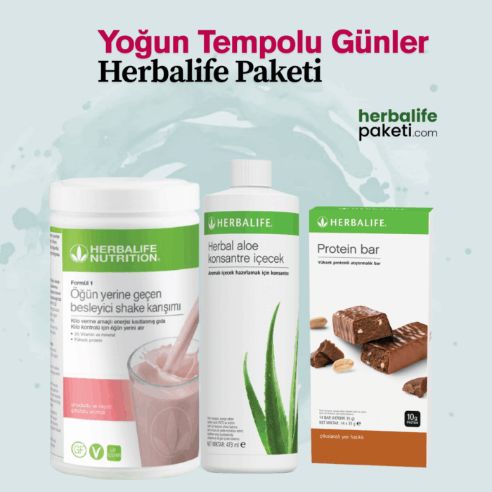 Yoğun Tempolu Günler Herbalife Seti
