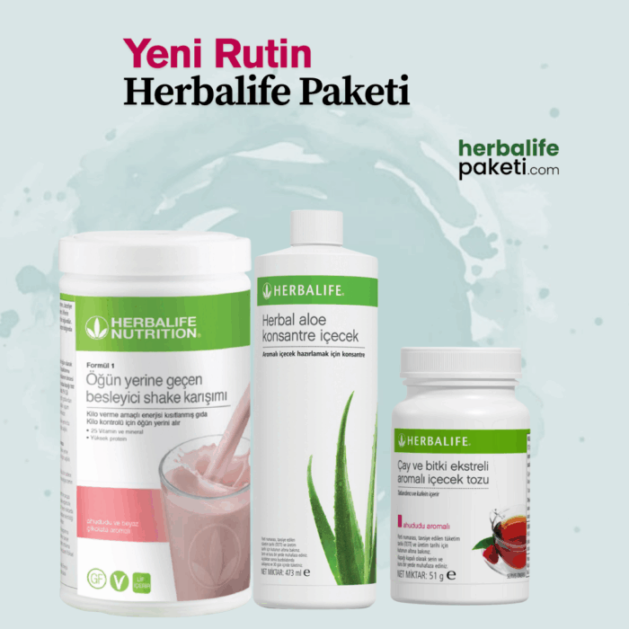 Yeni Rutin Herbalife Seti