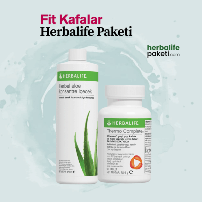 Fit Kafalar Herbalife Seti