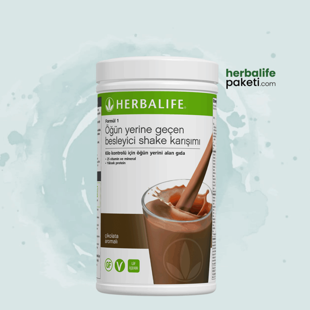 Formül 1 Öğün Yerine Geçen Besleyici Shake Karışımı