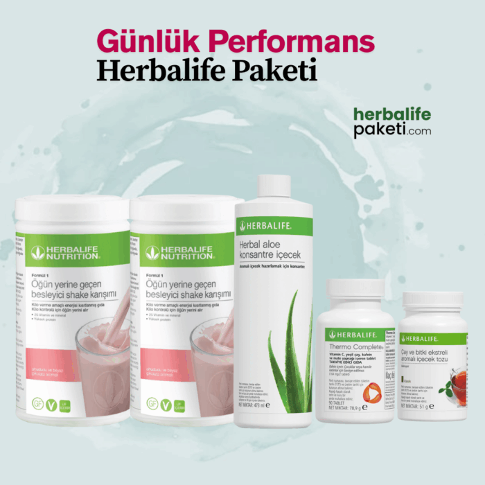 Günlük Performans Herbalife Seti