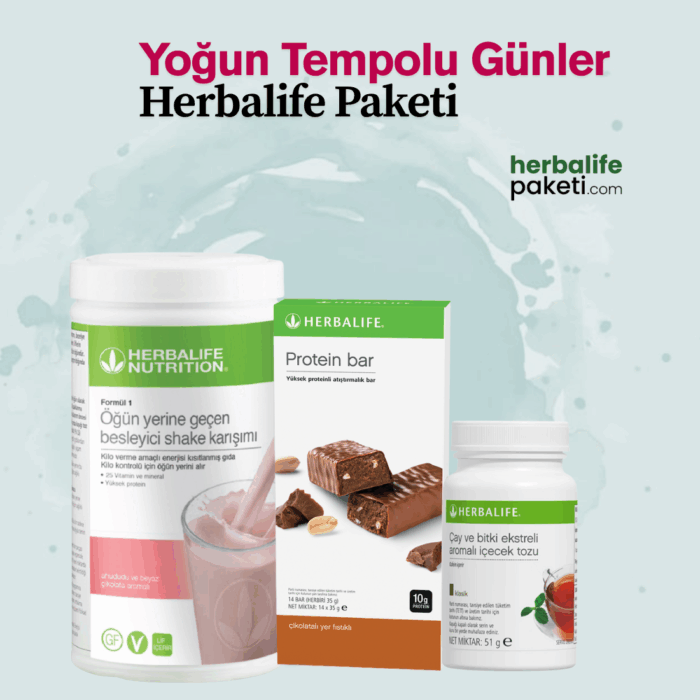 Yoğun Tempolu Günler Herbalife Seti