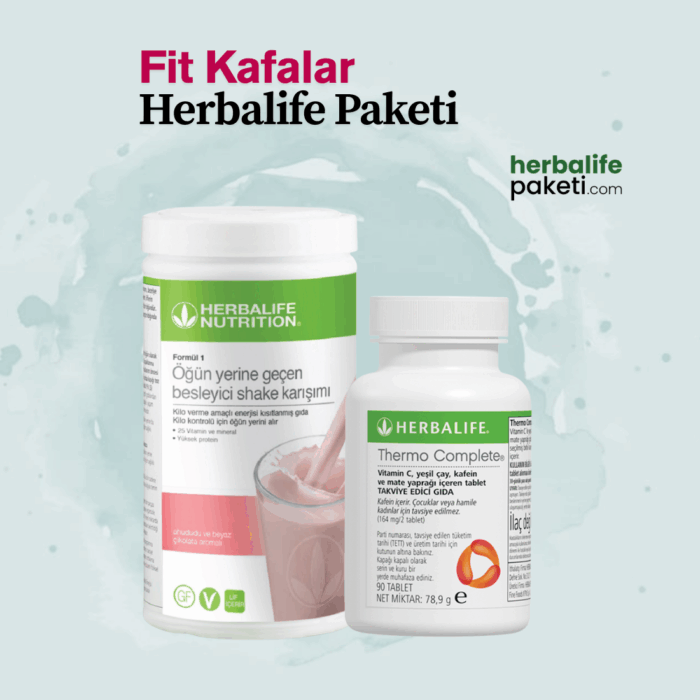 Fit Kafalar Herbalife Seti